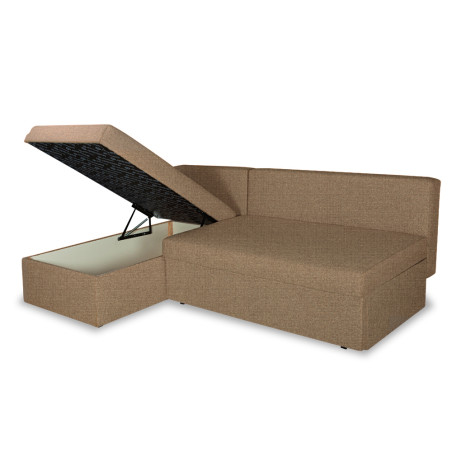 Coltar Extensibil Cu Lada, Blue Interschimbabil Stanga/Dreapta, LUIS 16, 220 X 80 X 155 Cm-01