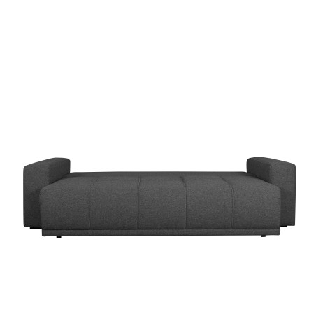 Canapea Extensibila Green, 3 locuri, Lada Depozitare, Gri Inchis Caleido Antracite, 240 Cm-01