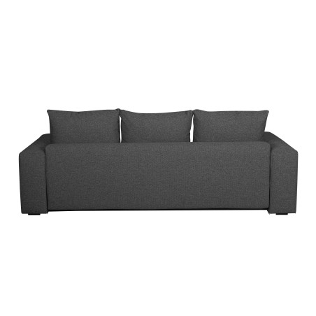 Canapea Extensibila Green, 3 locuri, Lada Depozitare, Gri Inchis Caleido Antracite, 240 Cm-01