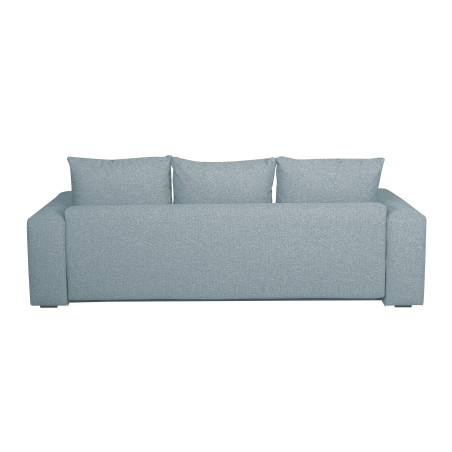 Canapea Extensibila Green, 3 locuri, Lada Depozitare, Gri deschis, Caleido Icegrey, 240 Cm-01