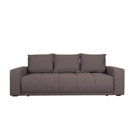 Canapea Extensibila Green, 3 locuri, Lada Depozitare, Maro, Caleido Brown, 240 Cm-01