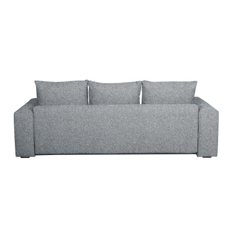 Canapea Extensibila Green, 3 locuri, Lada Depozitare, Gri, Arte 89A, 240 Cm-01