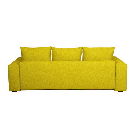Canapea Extensibila Green, 3 locuri, Lada Depozitare, Galben, Otusso 14, 240 Cm-01