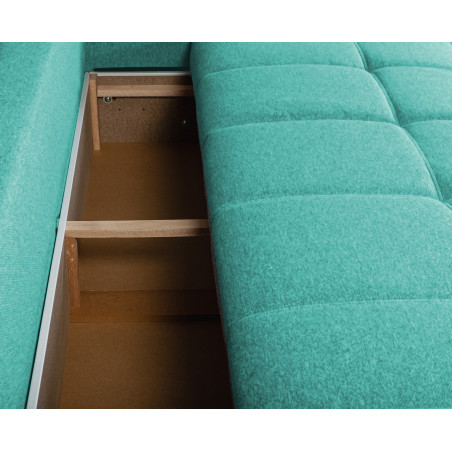 Canapea Extensibila Green, 3 locuri, Lada Depozitare, Albastru, Orion 12, 240 Cm-01