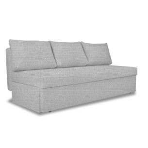 Canapea Extensibila Blue, Cu Lada Depozitare, 3 Locuri, Gri Deschis, Luis 83, 191 Cm