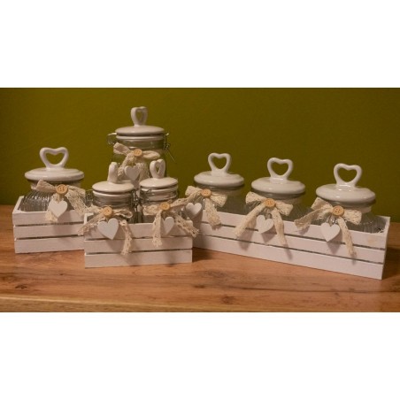 Set 2 recipiente Cuore MT16Q007/2-01