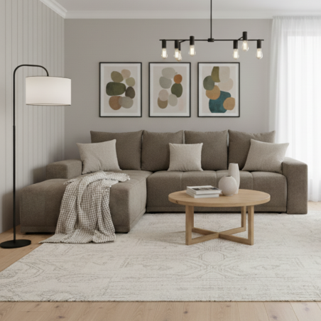 Coltar Extensibil Stanga Otis, 5 Locuri, Lada Depozitare, Maro, 280 Cm-01