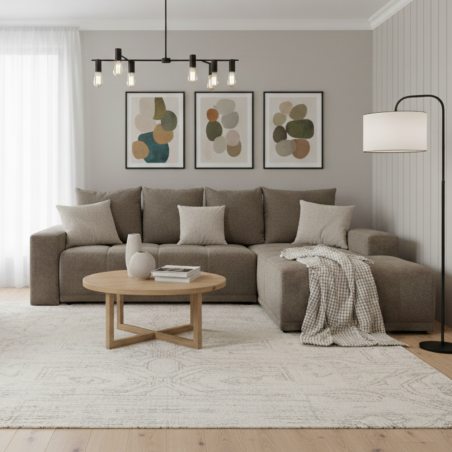 Coltar Extensibil Dreapta Otis, 5 Locuri, Lada Depozitare, Maro, 280 Cm-01