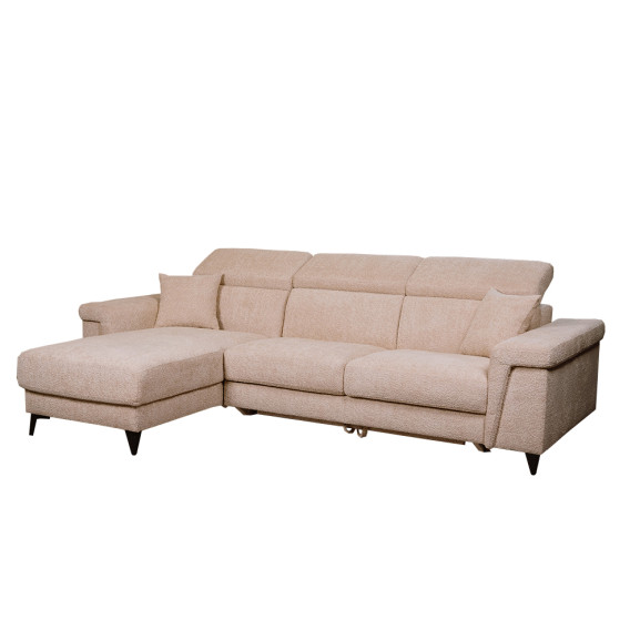 Coltar Extensibil Cu Insula Sorrento, Interschimbabil Stanga/Dreapta, Angolo Anthology Sand, 290 Cm