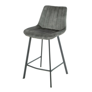 Scaun Bar Jasper, Picior Metalic, Olive, 49 Cm