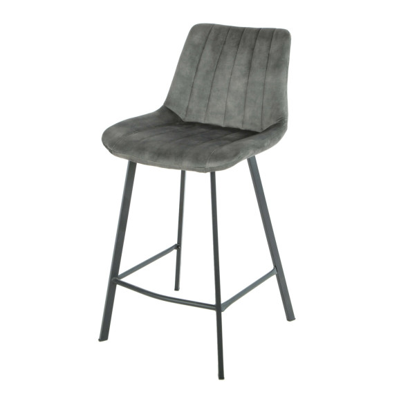 Scaun Bar Jasper, Picior Metalic, Olive, 49 Cm