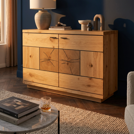 Bufet Dakota Cu 2 Usi, 121 Cm-01