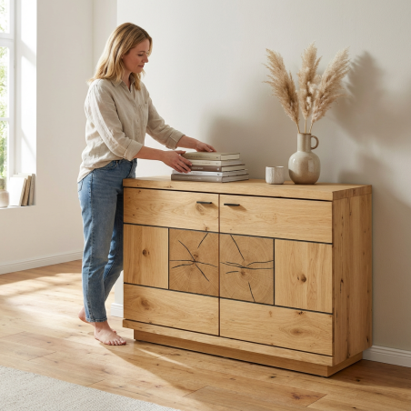 Bufet Dakota Cu 2 Usi, 121 Cm-01