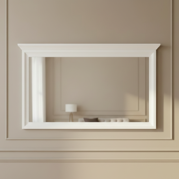 Rama Oglinda Verona Bianco Alb, 180 Cm