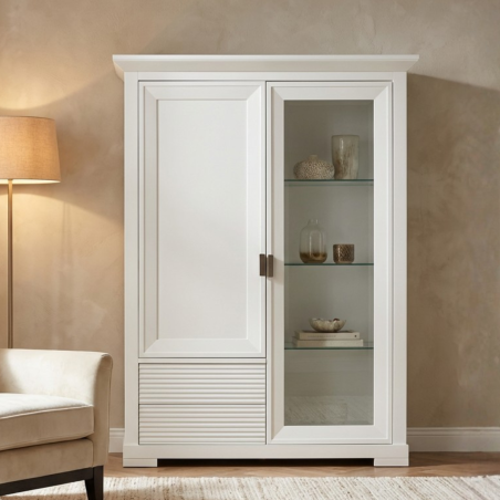 Comoda Bar Verona Bianco Alb, 112.1 Cm-01