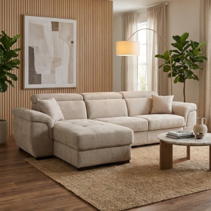 Coltar Extensibil Cu Insula Florida, Interschimbabil Stanga/Dreapta, Cremona 04, 290 Cm