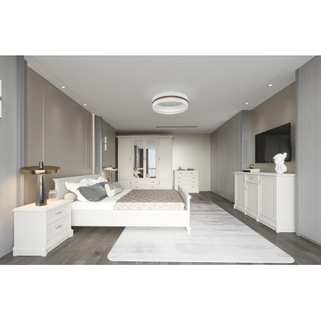 Comoda 5 Sertare Solfegio Kashmir, 101 Cm-01