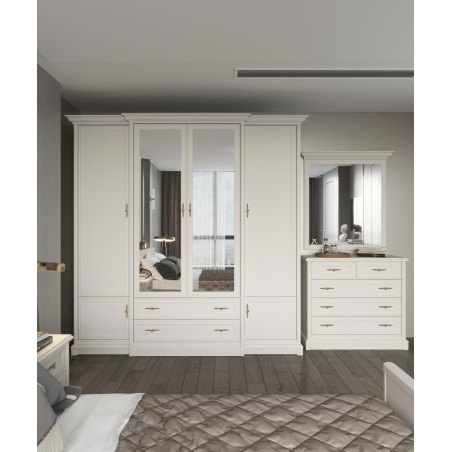 Comoda 5 Sertare Solfegio Kashmir, 101 Cm-01