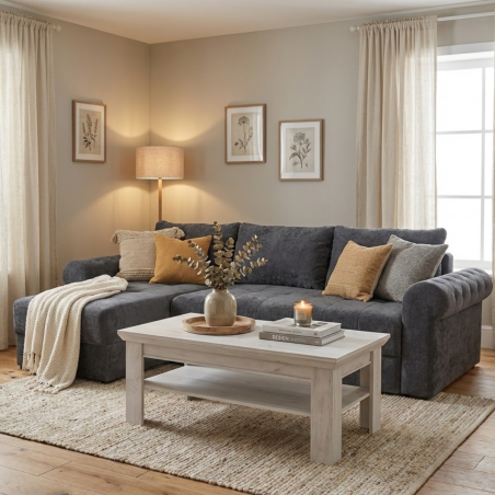 Coltar Extensibil Stanga Trendy, 5 Locuri, Lada Depozitare, Gri Inchis, 275 Cm-01