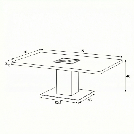 Masa Cafea Dakota 115 Cm-01