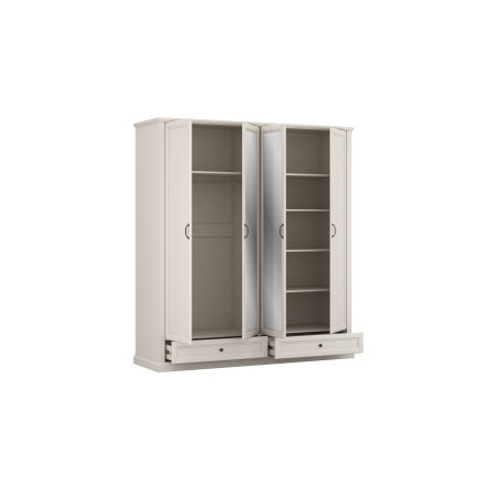 Dulap Cu 4 Usi Si 2 Sertare Versailles Q Cashmere, 200 Cm-01