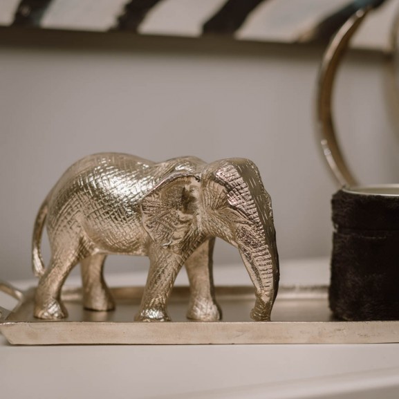 Elefant Silver 20 cm