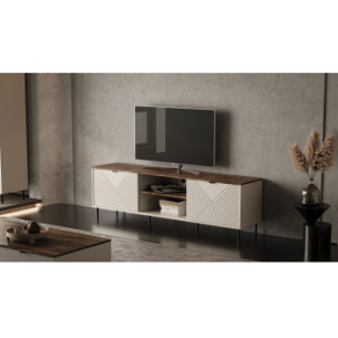 Comoda TV 2 Usi Miracle Cashmere, 183 Cm