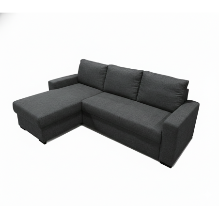 Coltar Interschimbabil Cu Insula Creta, 5 Locuri, Lada Depozitare Gri Inchis, 238 Cm-01