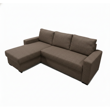 Coltar Interschimbabil Cu Insula Creta, 5 Locuri, Lada Depozitare Maro, 238 Cm-01