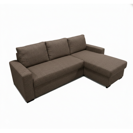 Coltar Interschimbabil Cu Insula Creta, 5 Locuri, Lada Depozitare Maro, 238 Cm-01