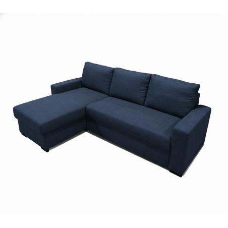 Coltar Interschimbabil Cu Insula Creta, 5 Locuri, Lada Depozitare Albastru, 238 Cm-01