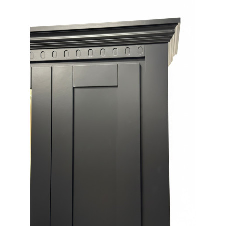 Dulap Cu 2 Usi Saint Tropez Negru, Vopsit 70Cm-01