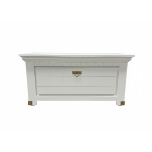 Comoda Pantofi Saint Tropez Alb, Vopsit, 111 Cm