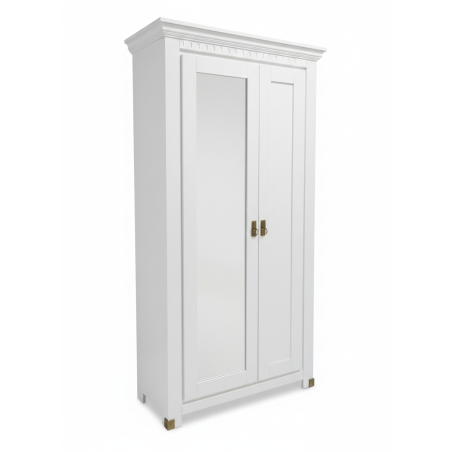 Dulap Cu 2 Usi Saint Tropez Alb, Vopsit 70 Cm-01