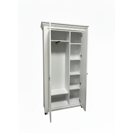 Dulap Cu 2 Usi Saint Tropez Alb, Vopsit 70 Cm-01