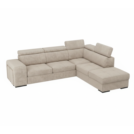 Coltar Extensibil Cu Otoman Ventotene, 5 Locuri, Lada Depozitare, Bej, 265 Cm-01