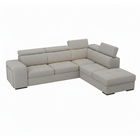 Coltar Extensibil Ventotene Angolo, 5 Locuri, Lada Depozitare, Gri, 264 Cm-01