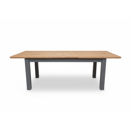 Masa Extensibila Alpina Graphit Matt, Vopsit Gri, Furniruit, 160/215 x 90 x 77 Cm-01