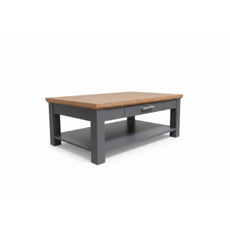 Masa Cafea Alpina Graphit Matt, Natur, Furniruita, 115 x 70 Cm-01