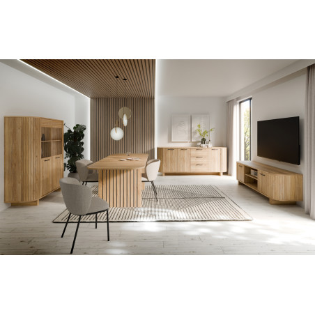 Bufet Cu 3 Usi Si 3 Sertare Forest, 219.5Cm-01