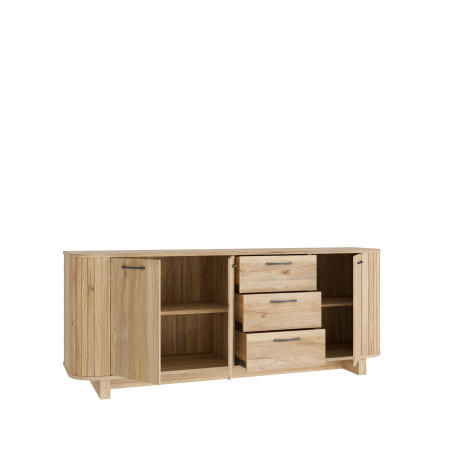 Bufet Cu 3 Usi Si 3 Sertare Forest, 219.5Cm-01