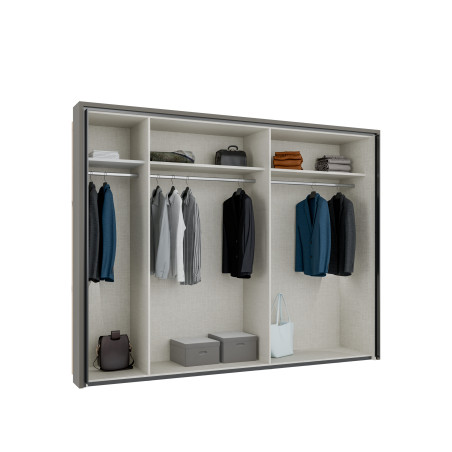 Dulap 2 Usi Culisante Tissint, Artisan Oak, 270 Cm-01