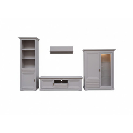 Comoda Tv Cu 2 Usi Si 1 Sertar Verona Kashmir, 154 Cm-01