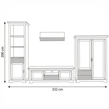 Set Camera De Zi Verona Kashmir Inalt, 332 Cm-01