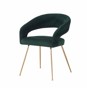 Scaun Solaris, Verde Si Gold, 58 Cm