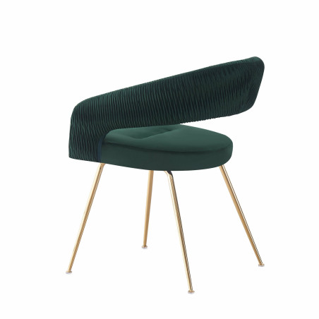 Scaun Solaris, Verde Si Gold, 58 Cm-01