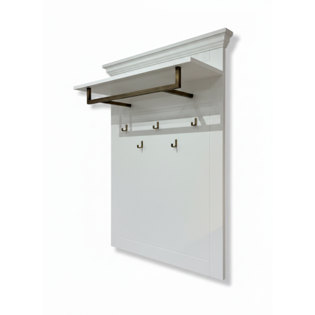 Cuier Saint Tropez Alb, Vopsit, 100 Cm-01