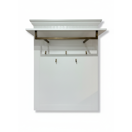 Cuier Saint Tropez Alb, Vopsit, 100 Cm-01