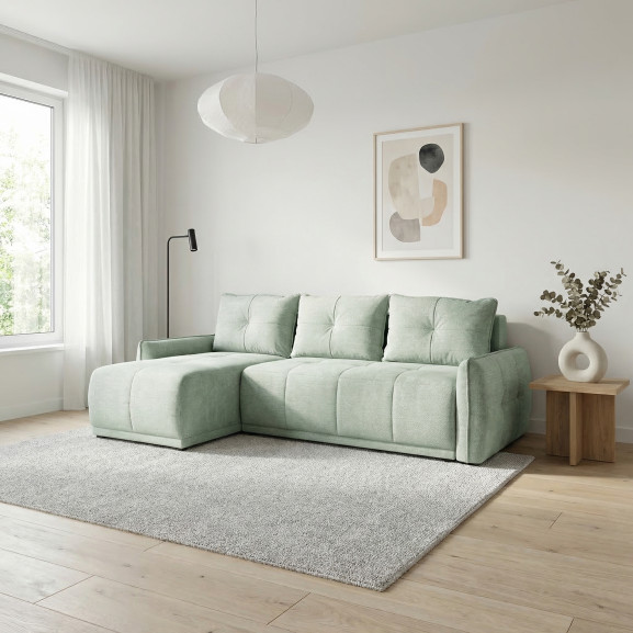 Coltar Extensibil Jojo, Lada Depozitare, Interschimbabil Stanga/Dreapta, Luis 2, 254 Cm