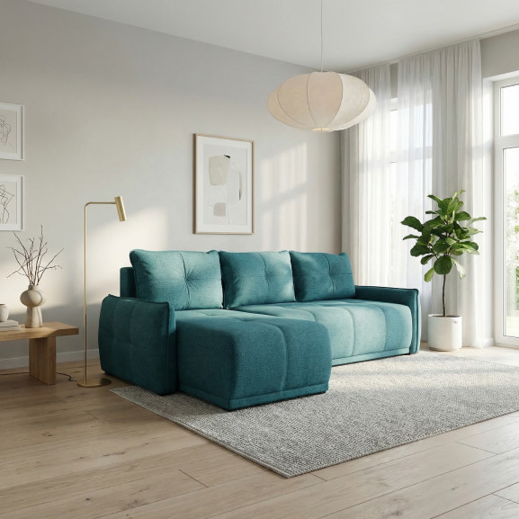 Coltar Extensibil Jojo, Lada Depozitare, Interschimbabil Stanga/Dreapta, Roswell Petrol, 254 Cm